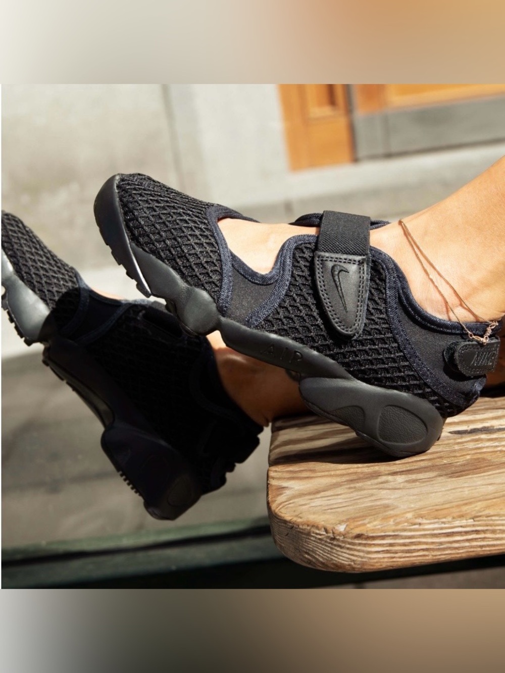 ✔️New✔️ NIKE Air Rift 'Triple Black'